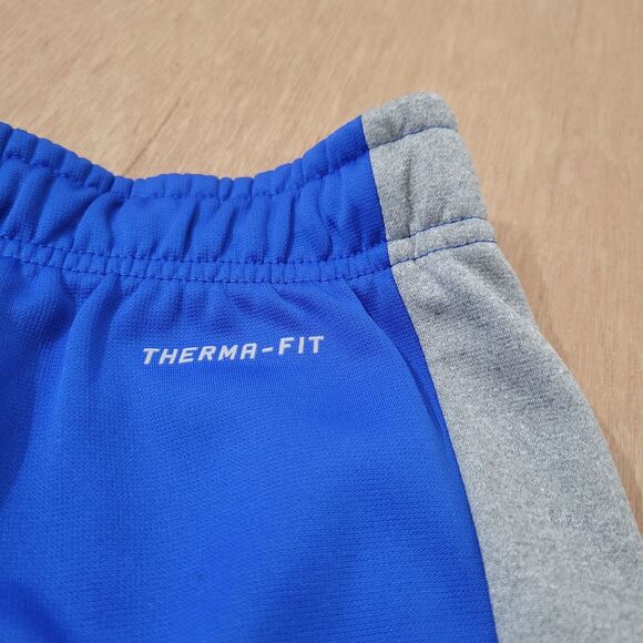 Nike Therma-fit Fleece Sweatpants Size Large Men's Gray & Blue Nike Swoosh Logo - Picture 5 of 16